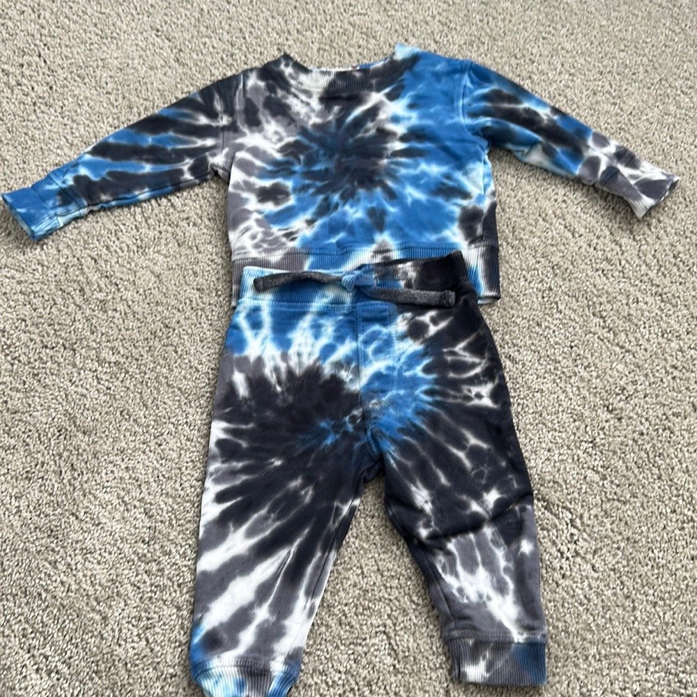 Mish Boys 12M Tie Dye Set